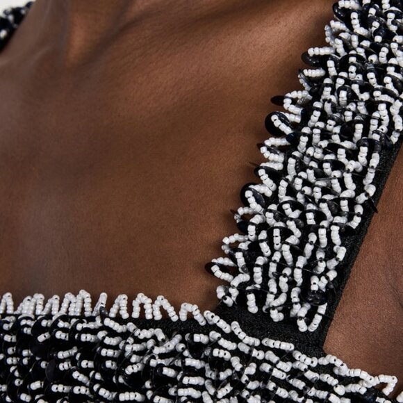 Johnathon Simkhai - Nada Embellishment Crepe Mini Dress NWT - Picture 7 of 7